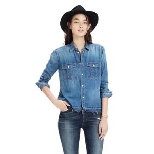 Madewell Blue Skinny Jeans Classic Denim